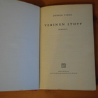 Jalmari Finne:Verinen lyhty.1.painos.1928. - pikkukuva 2