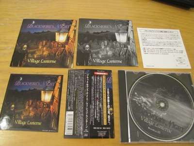 Blackmore's Night Village Lanterne cd japani 2006 obi liite