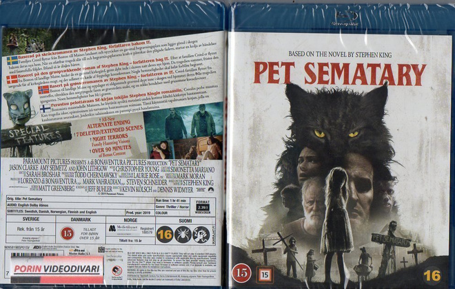 Pet Sematary	(69 177)	UUSI	-FI-		BLU-RAY			2019