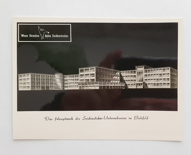 Bielefeld - Das Hauptwerk - vanha saksalainen postikortti