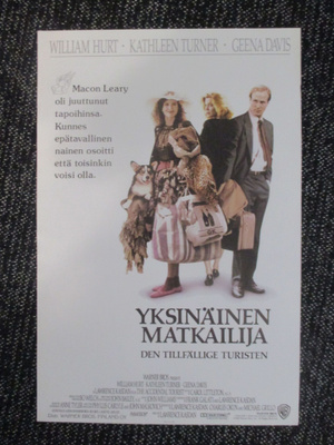 Yksinäinen matkailija (1988) - vanha elokuvajuliste