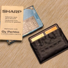 Sharp EL-869H-RD vintage-taskulaskin aurinkokennolla - pikkukuva 1