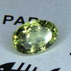 Puhdas sillimaniitti 4.88 karaattia kellanvihreä 11.8 mm - pikkukuva 2
