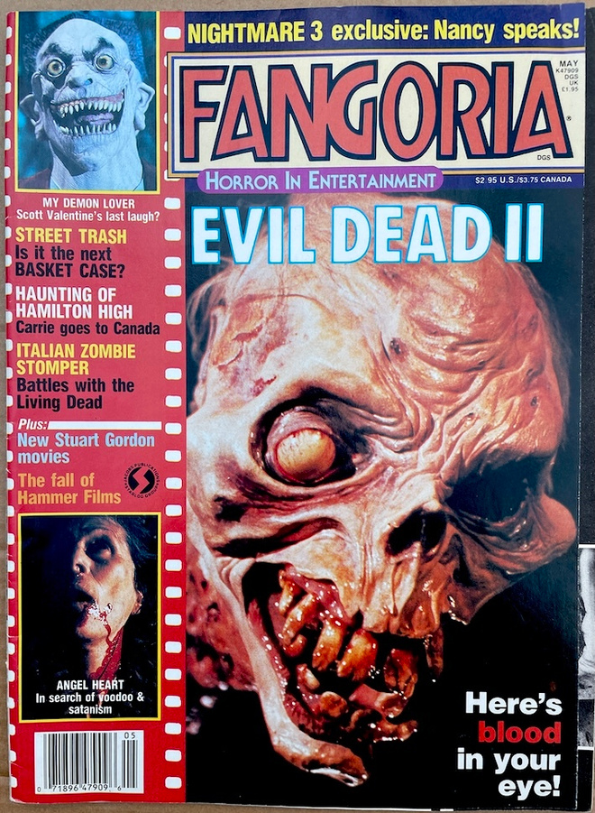Fangoria 63/1987 - Evil Dead II, Street Trash, Elm Street 3
