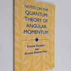 Eugene Feenberg ym. : Notes on the Quantum Theory of Angu... - pikkukuva 1