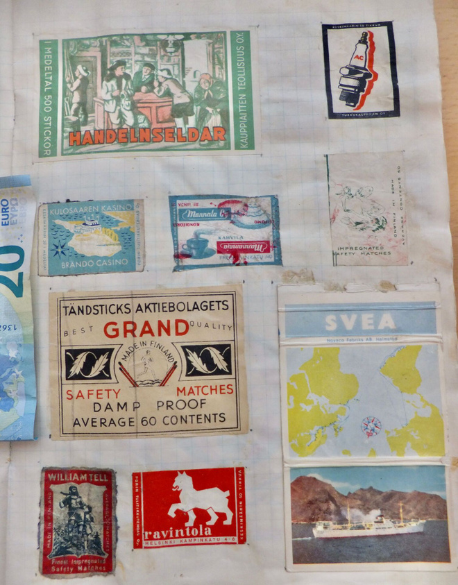 63 VANHAA TUlitikkuetikettiä alk 1930-l