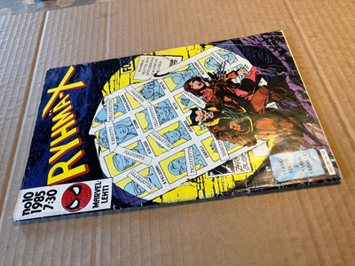 MARVEL RYHMÄ-X 10/1985