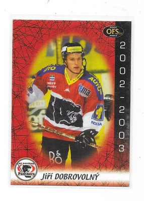 2002-03 OFS #303 Jiri Dobrovolny Havirov ex HERMES