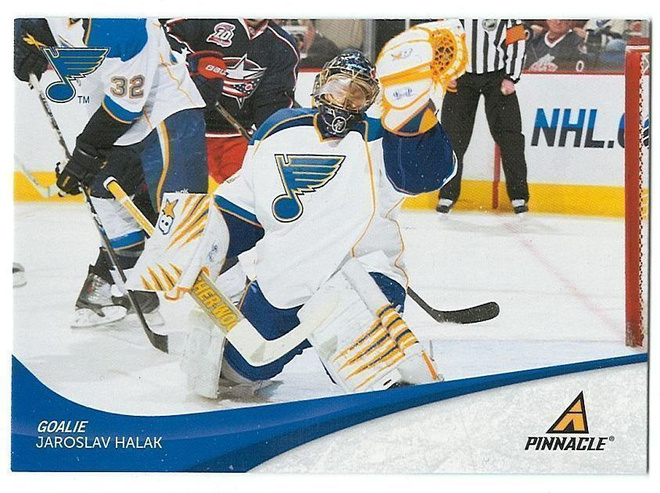 11-12 Pinnacle #41 Jaroslav Halak