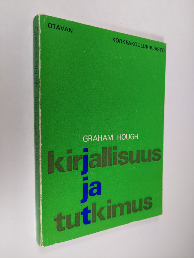 Graham Hough : Kirjallisuus ja tutkimus
