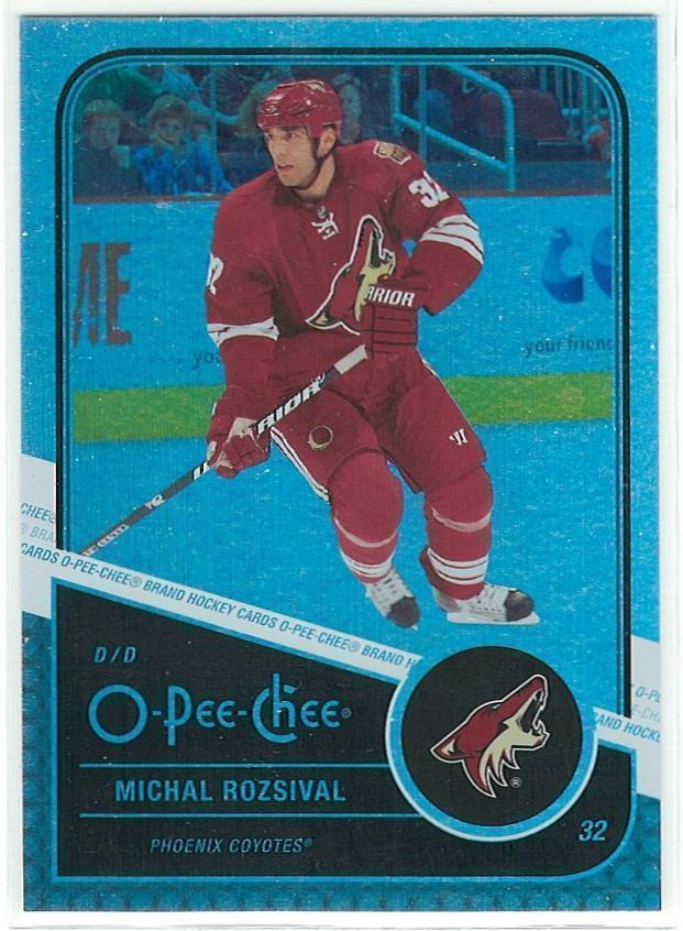 11-12 O-Pee-Chee Rainbow #98 Michal Rozsival