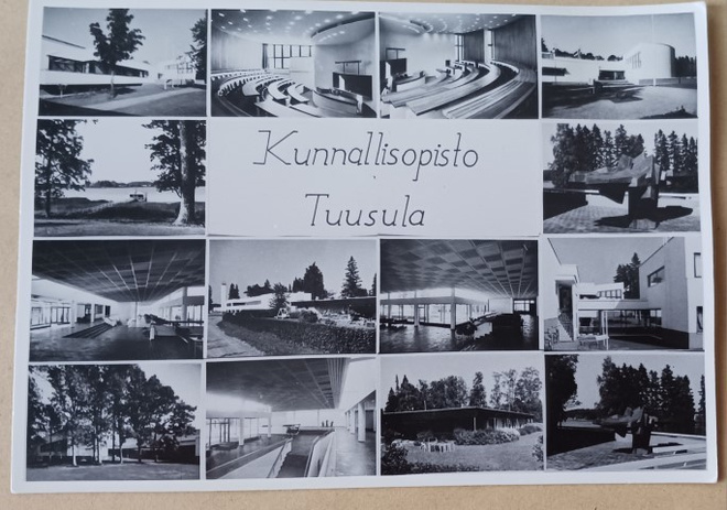 Tuusula, Kunnallisopisto, monikuvapk (14 kpl) A.A., ei p.