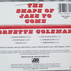 Ornette Coleman : The Shape of Jazz To Come - pikkukuva 2