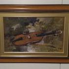 Olli Joki öljyvärimaalaus Stradovarius. - pikkukuva 1
