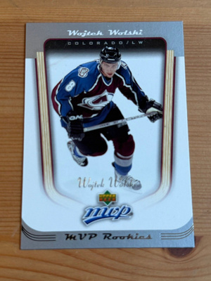 2005-06 Upper Deck MVP #396 Wojtek Wolski RC