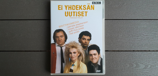 DVD: Ei Yhdeksän Uutiset - Parhaat Palat (Rowan Atkinson)