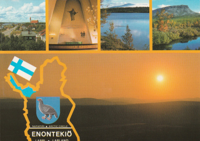 KIRKKOKORTTI - ENONTEKIÖN KIRKKO - 11