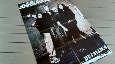 Metallica / Brad Pitt Juliste