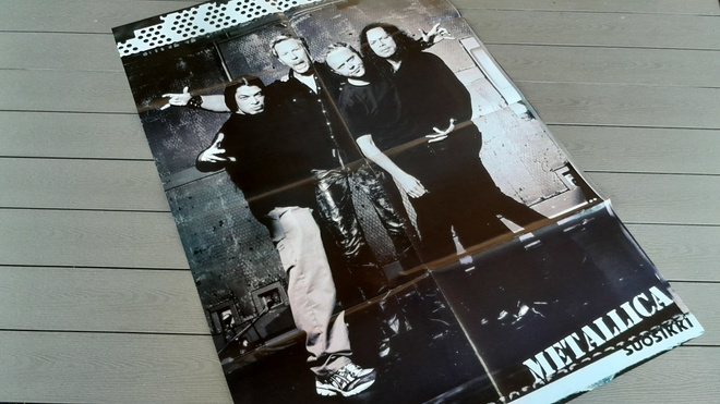 Metallica / Brad Pitt Juliste