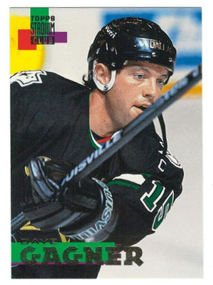 94-95 Topps Stadium Club #45 Dave Gagner