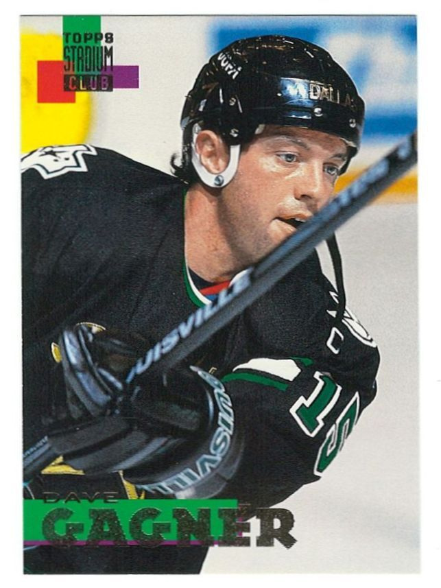 94-95 Topps Stadium Club #45 Dave Gagner