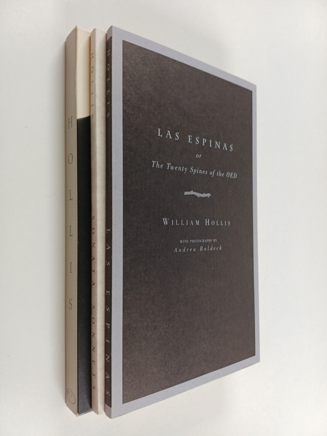 William Hollis : sonata sonnets ; Las espinas, or the twe...