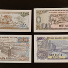Vietnam 100 - 5000 Dong 1988-1991, P105-P108 UNC - pikkukuva 2