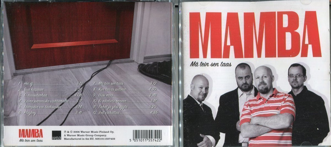 MAMBA . CD-LEVY . MÄ TEIN SEN TAAS