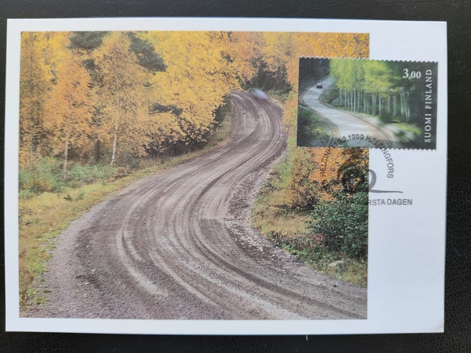 1999 Postin virallinen maksimikortti nro 45 **