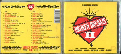 BROKEN DREAMS II . 2 CD-LEVYÄ . KOKOELMA 37 UNCUT ROCK ANTHE