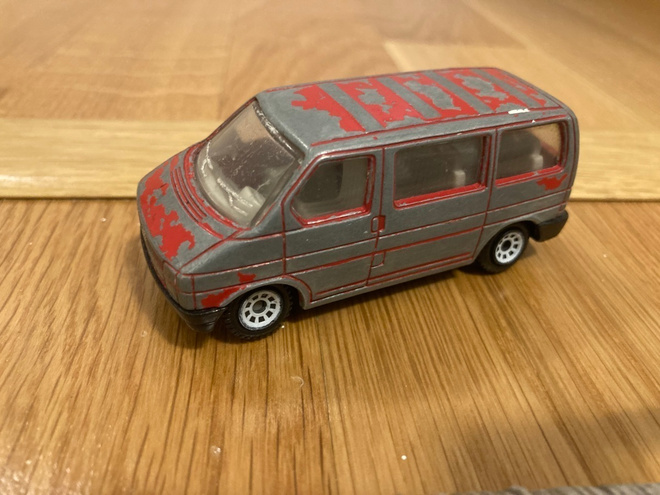 Volkswagen T4 Bus Siku pikkuauto 1/64