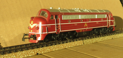 Märklin DSB Nohab dieselveturi