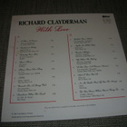 LP vinyyli Richard Clyderman: With love - pikkukuva 2