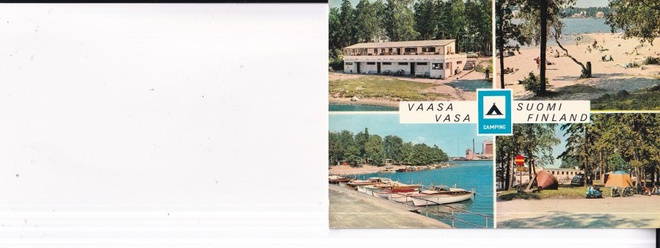 Vaasa, Hietasaari, Camping, sommitelmakortti   b687