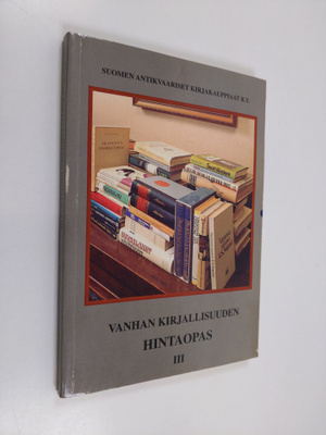 Vanhan kirjallisuuden hintaopas 3