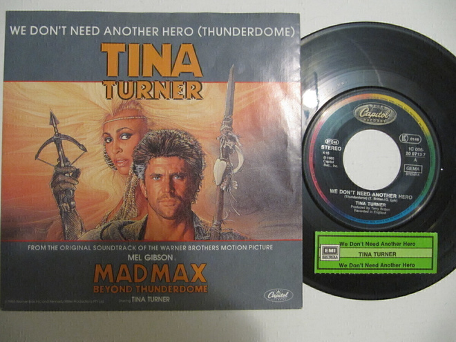 Tina Turner We Don't Need Another Hero  7" sinkku