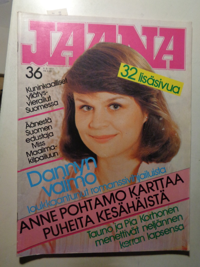 Jaana lehti Nro 36/1977 (8.1)