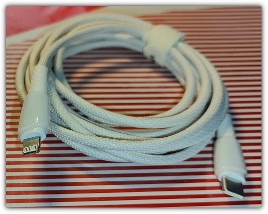 IPhone / iPad USB C - Lightning-kaapeli  8pin / 2 metriä #t