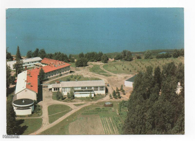 JÄRVENPÄÄ: Seurakuntaopisto, ilmakuva (T:mi Karhumäki 2425 )
