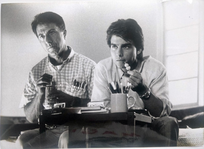 Pressikuva: Sademies (Dustin Hoffman, Tom Cruise)
