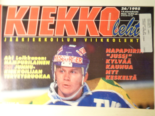 Kiekkolehti Nro 26/1995 (5.12)