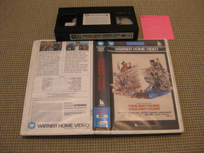 Venäläiset Tulevat, Venäläiset Tulevat-VHS (FIx, Warner)