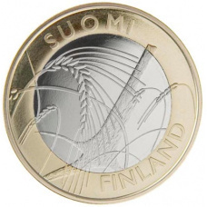 MAAKUNTARAHA SAVO 5 € (käyttämätön pillerissä)
