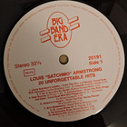 LOUIS SATCHMO ARMSTRONG : 20 UNFORGETTABLE HITS  LP - pikkukuva 3
