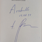Reijo Mäki : Keltainen leski (signeerattu, tekijän omiste) - pikkukuva 3