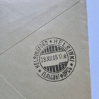 Tosi vanha postilähetyskuori, hyvät postileimat! - pikkukuva 4