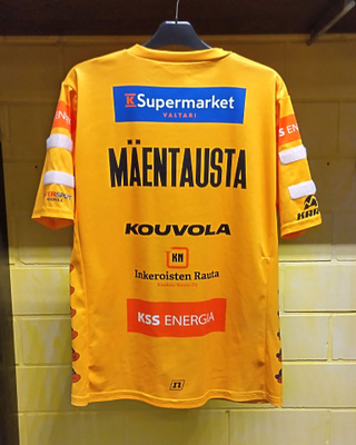 KPL Tommi Mäentausta Game Worn vieraspelipaita