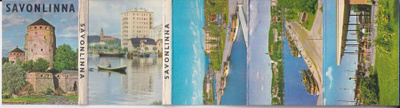 Savonlinna. 10 kuvan korttihaitari . e170
