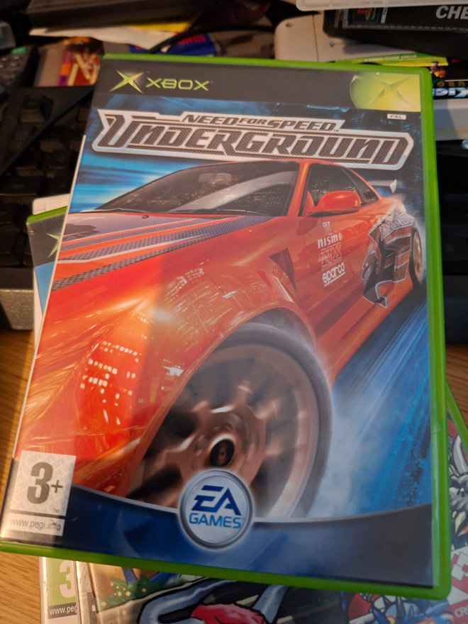 XBOX Need for Speed Underground + kotelo + ohjeet