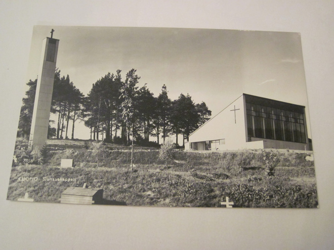 VANHA Postikortti Kuopio 1950-l Alkup.Mallikappale